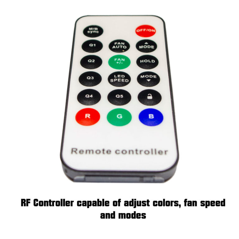 پک 3 عددی فن کیس ARGB اسکپتر به همراه کنترلر