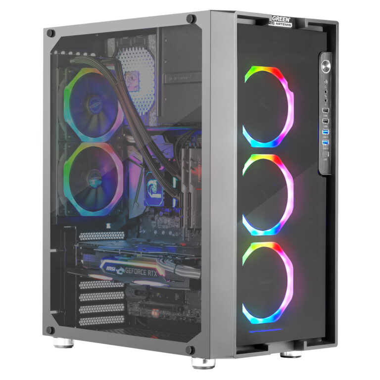 Z6 RGB ARTEMIS گرین کیس کامپیوتر