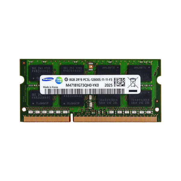 رم لپ تاپ DDR3 تک کاناله 1600 مگاهرتز CL11 سامسونگ مدل PC3L ظرفیت 8 گیگابایت