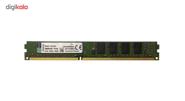 رم کامپیوتر کینگستون مدل DDR3 1333MHz 10600 240Pin DIMM  ظرفیت 2 گیگابایت